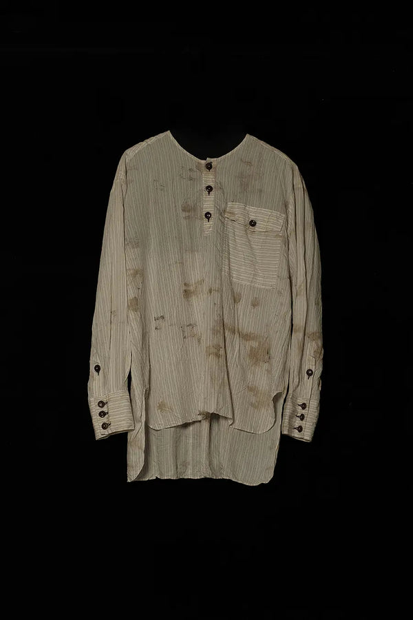 MUTEDANCE striped shirt MD24SS131